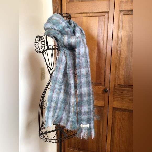 Dalriada of Scotland mohair scarf 96”x13” - Picture 6 of 6